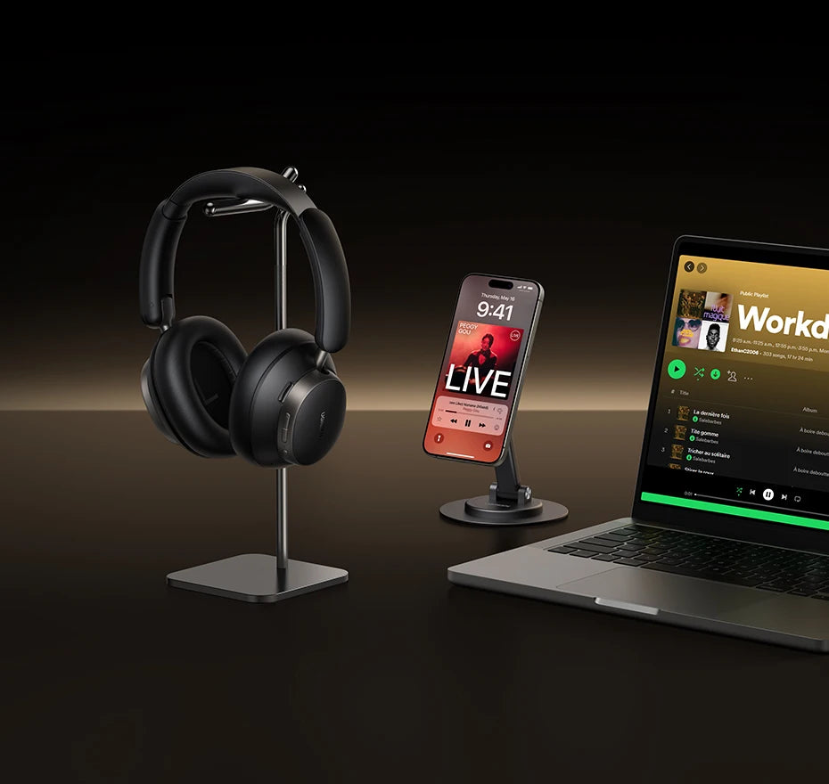 UGREEN Studio Pro ANC Wireless Headphones – 48dB, LDAC, Bluetooth 6.0, 120Hrs, Hi-Res