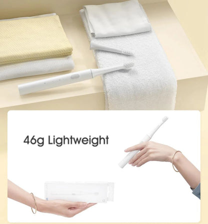XIAOMI MIJIA T100 Sonic Electric Toothbrush – USB Rechargeable, IPX7 Waterproof, Ultrasonic Auto