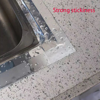 High-Temp Aluminum Foil Tape – Heat Insulation & Pipe Repair (3–5 Rolls)