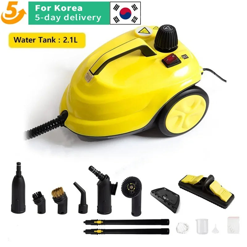 Multifunctional High-Temperature Steam Cleaner – Car Interior, Floor & Kitchen, 220V EU