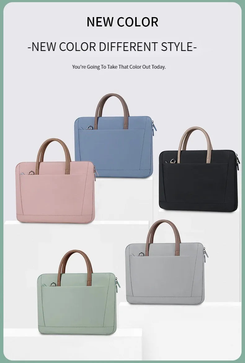 Nylon Laptop Sleeve Bag – 13–16" MacBook, Lenovo, Dell, ASUS, Xiaomi