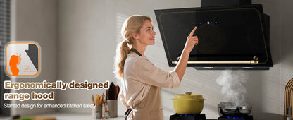60cm Retro Wall Hood | 400m³/h Suction | A+++ | LED | Dual Filter