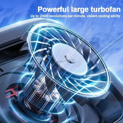 FL08 Laptop Cooling Pad – Powerful Adjustable Fan, Strong Airflow, Gaming Cooling Stand | AU/EU/UK/US Plug
