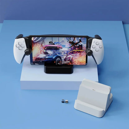 PS5 Portal Remote Player Charging Dock with Metal Base – Stand Charger Station