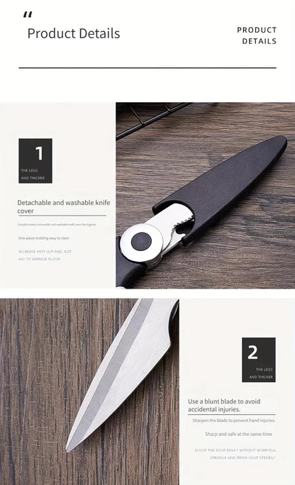 Multifunctional Kitchen Scissors | Stainless Steel Meat, Fish & Food Cutting Shears