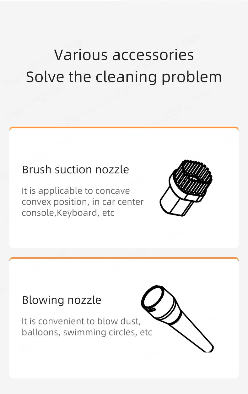 39800Pa Wireless Car Vacuum Cleaner – 3-in-1 Handheld Portable Dust Catcher
