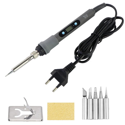 60W / 80W Adjustable Temperature Electric Soldering Iron – Digital Display