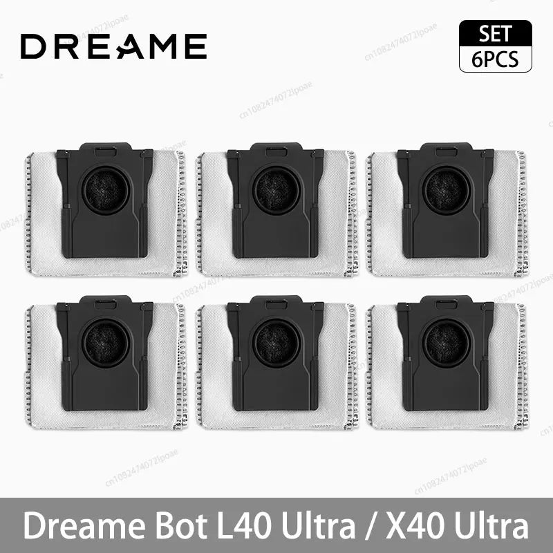 Dreame L40 Ultra / X40 Ultra Robot Vacuum Spare Parts – Brush, Filter, Mop & Dust Bag