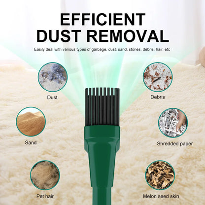Portable R.E.D. Shopping wireless handheld car vacuum cleaner with HEPA filter and 2000mAh battery, compact for home and car cleaning.