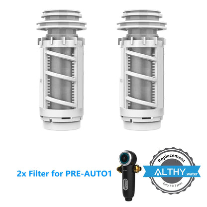ALTHY Central Prefilter Backwash Replacement Filter — PRE1/PRE2/PRE3/PRE4/AUTO2, Stainless Steel Mesh