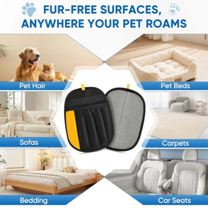Five-Finger Pet Hair Removal Glove