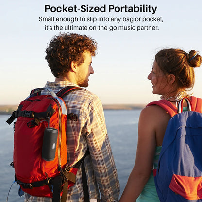 TOZO PA2 Portable Bluetooth Speaker – Deep Bass, 25H Playtime, Custom EQ App