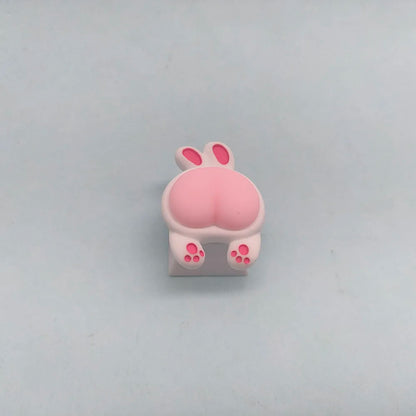 Cat Paw Butt Key Cap Animal Keycaps For Mechanical Gaming Keyboard Custom ESC Keycap Cherry Mx Switch For PC Gift For Birthday