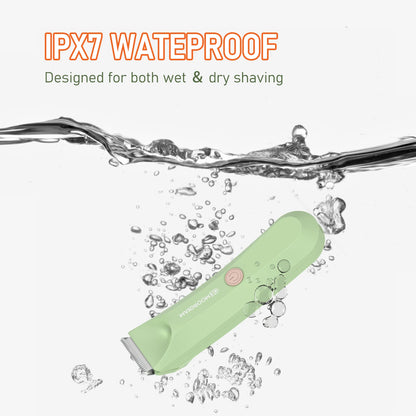 MAXGROOM Body Hair Trimmer for Men | Groin & Pubic | Ceramic Blade | Waterproof Electric Razor