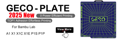 JUUPINE Spring Steel Build Plate for Bambu Lab – 257x257mm, For X1C / P1S / P2S / A1 / X2D