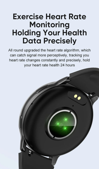 LIGE Bluetooth Smart Watch for Women – Custom Dial, Sport Fitness Tracker, iOS & Android (2026)