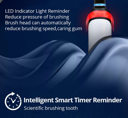 Oral-B Pro 4000 Electric Toothbrush – 3D Action, Pressure Sensor, 4 Modes, Gum Care, Waterproof