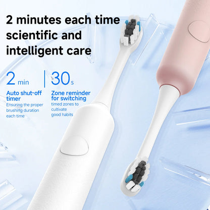 DOCOLAB Sonic Electric Toothbrush | 3-Mode | USB Charging | IPX7 Waterproof