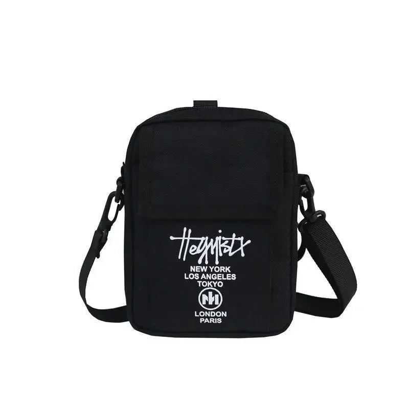Street Hip Hop Shoulder Bag - Japanese Style Oxford Clutch for Men & Women