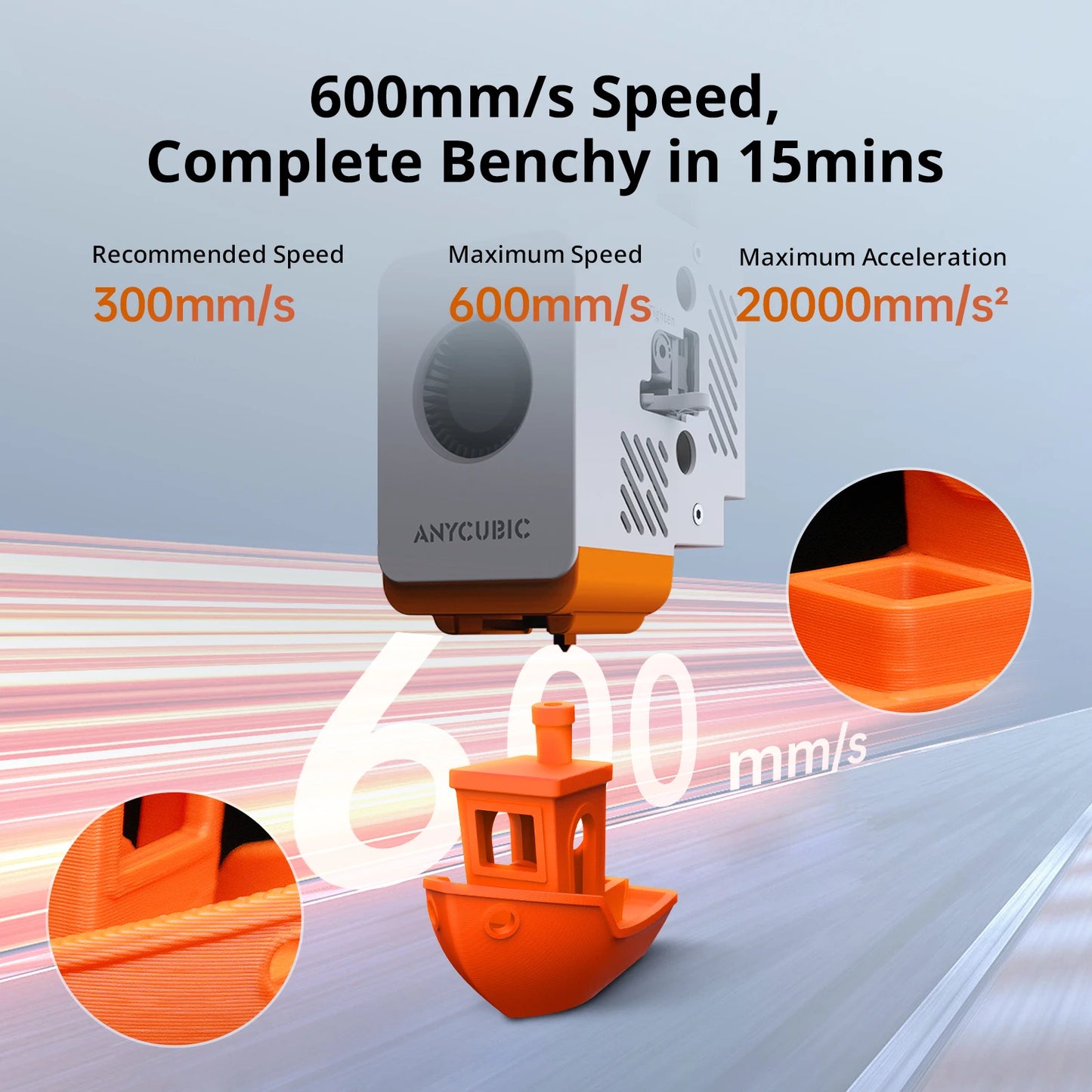 Anycubic Kobra S1 Speedy 3D Printer – CoreXY, 600mm/s, Ultra-Quiet