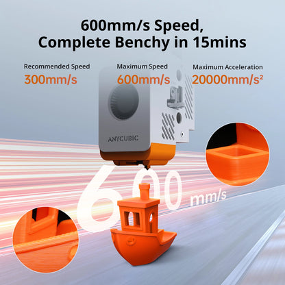 Anycubic Kobra S1 Speedy 3D Printer – CoreXY, 600mm/s, Ultra-Quiet