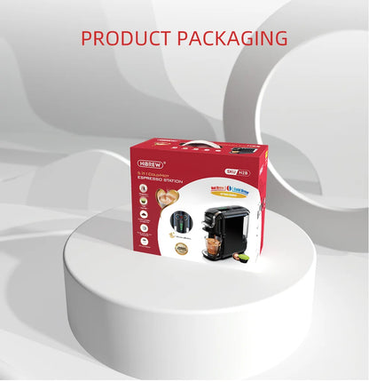 HiBREW H2B 5-in-1 Multiple Capsule Coffee Machine – 20Bar, Nespresso, Dolce Gusto & More
