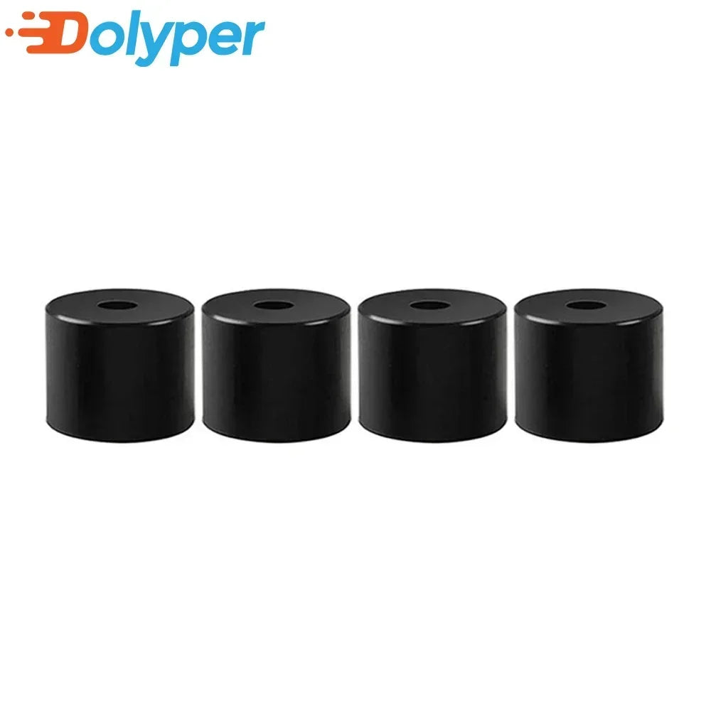 4pcs Silicone Hot Bed Leveling Spacers for CR-10, Ender-3, Prusa, Anycubic – Replace Bed Springs