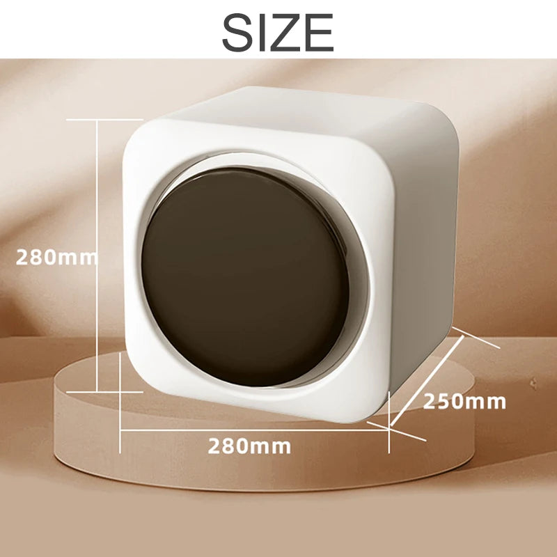 Mini Drum Washing Machine with Dryer | Desktop & Wall Mounted | 220V EU