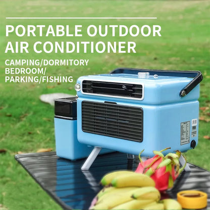 LZHZXY Portable Mobile Air Conditioner – DC12V/24V & 110-240V for Camping, RV & Truck
