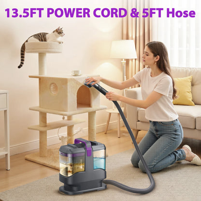 C9 Spot Vacuum Cleaner – 1.4m Hose, Wet Sprayer, Sofa & Car Carpet Cleaner
