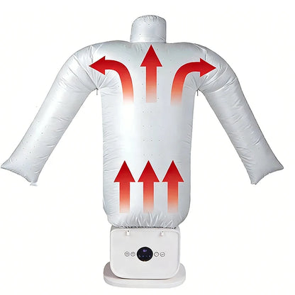 Foldable Electric Clothes Dryer & Steam Ironing Machine – Portable Heated Air Dryer for Clothes & Shoes