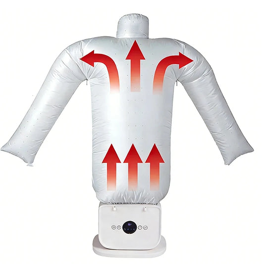 Foldable Electric Clothes Dryer & Steam Ironing Machine – Portable Heated Air Dryer for Clothes & Shoes