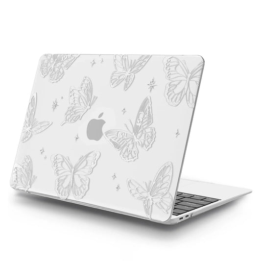 Transparent Hard Shell MacBook Case – MacBook Air & Pro 11" to 16" | M1 M2 Chip Compatible