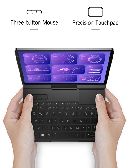 GPD Pocket 4 2025 Mini Laptop – 8.8" 2K 144Hz, AMD AI 9 HX 370, 16–64GB RAM, 1–2TB SSD, Win11