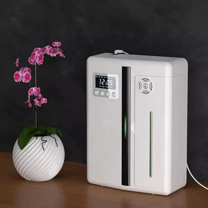 Bluetooth Smart Aroma Diffuser — 300m³ Coverage, Hotel & Home Air Freshener, Electric Fragrance Distributor