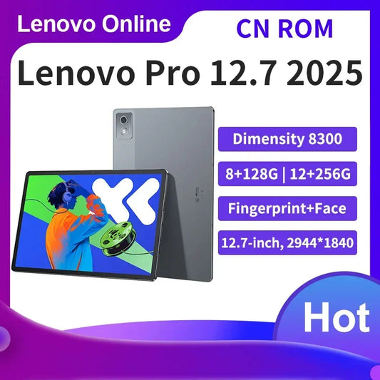 Lenovo Xiaoxin Pad Pro 2025 12.7" – 2.9K 144Hz, Dimensity 8300, Up to 12GB RAM, 256GB