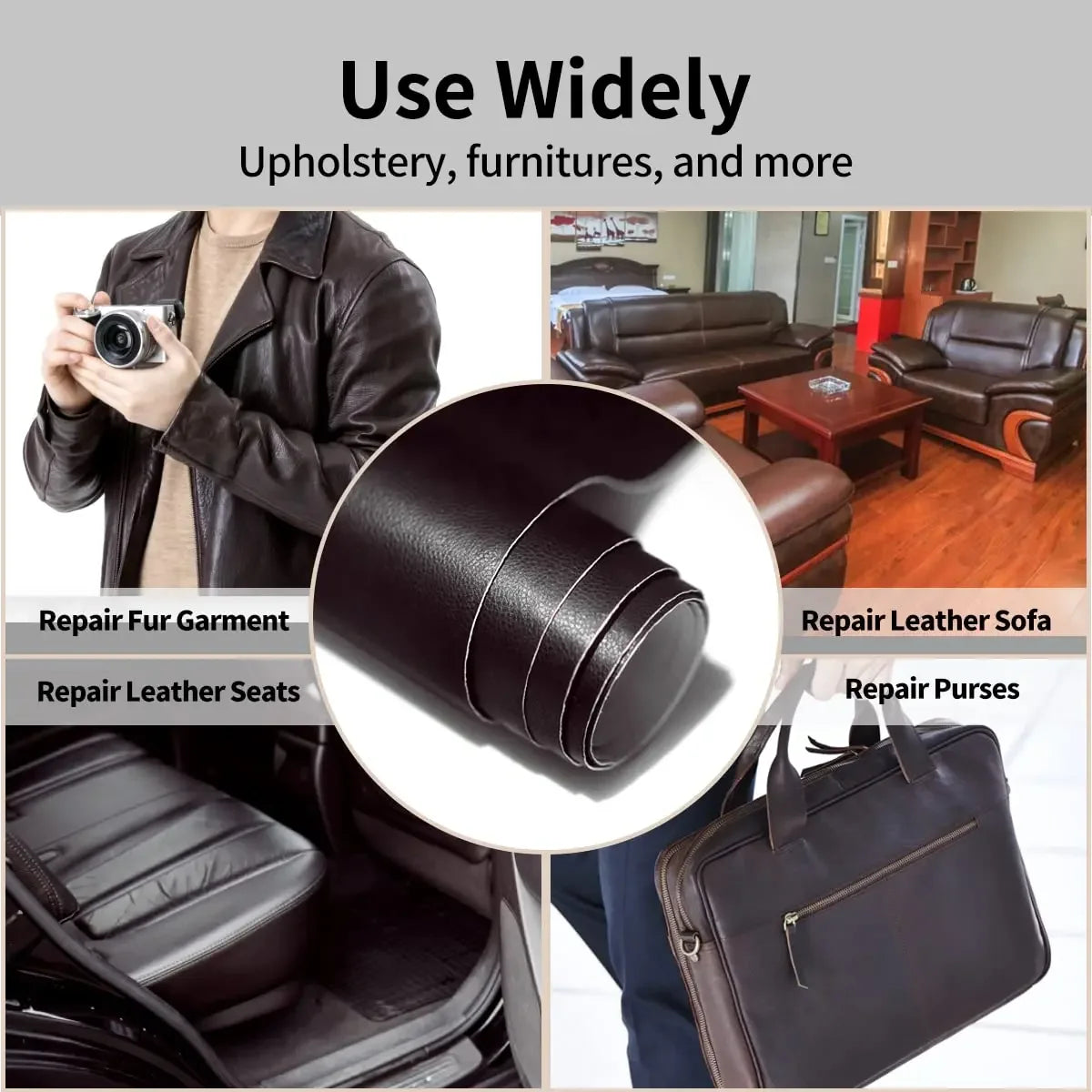 Self-Adhesive Leather Repair Patch Tape (10–300cm)