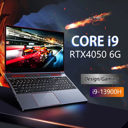 16.1" Gaming Laptop — Intel i9-13900HK, RTX 4050 6G, Up to 64GB DDR5, 2TB NVMe SSD, Windows 11