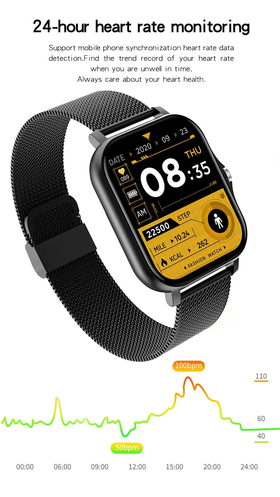 Smart Watch 2025 - 1.83" Display, Bluetooth Calling & Fitness Tracker for Men & Women