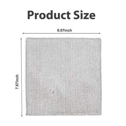 Multipurpose Wire Microfiber Dishcloth – Non-Scratch