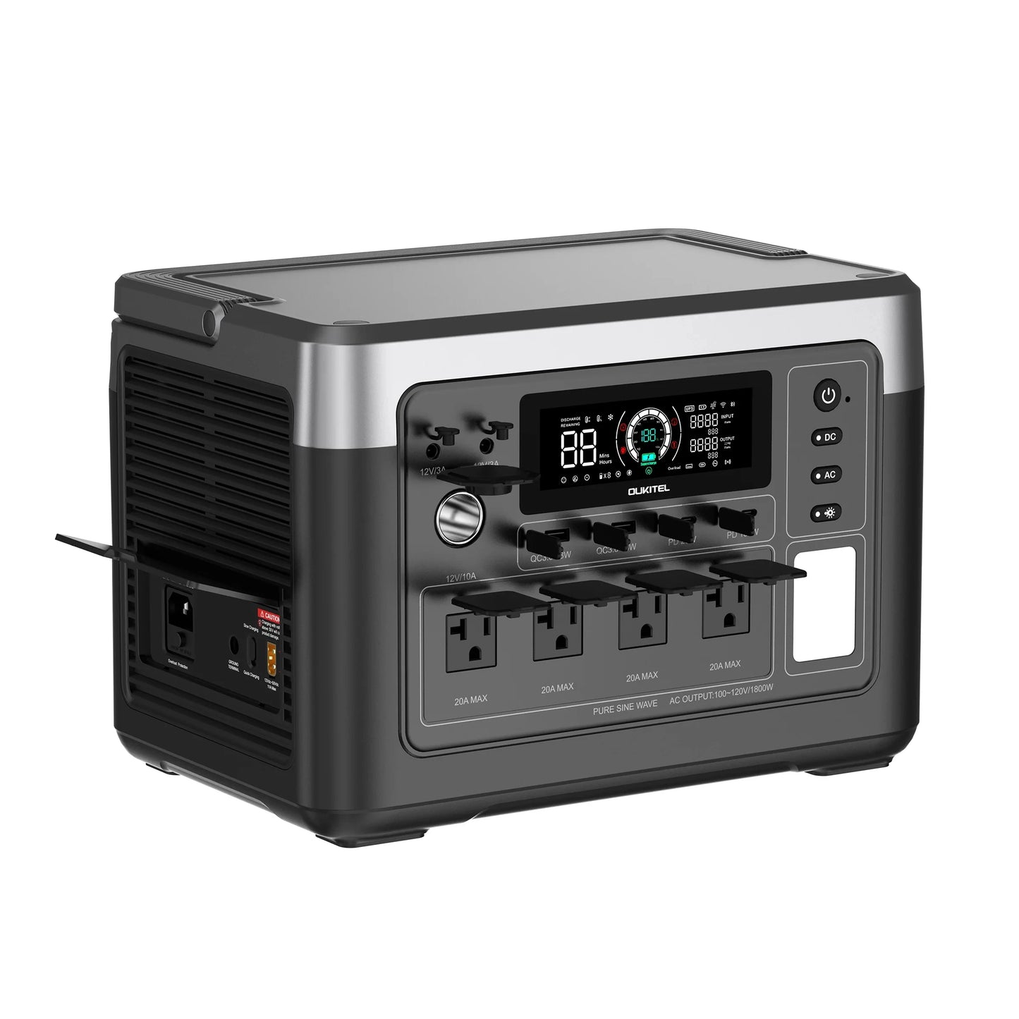 OUKITEL P1000 PLUS Portable Power Station 1800W | 1024Wh LiFePO4 | App Control