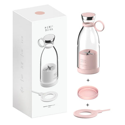 CREAROMA Mini Portable Blender & Electric Juicer – USB Rechargeable 500ml