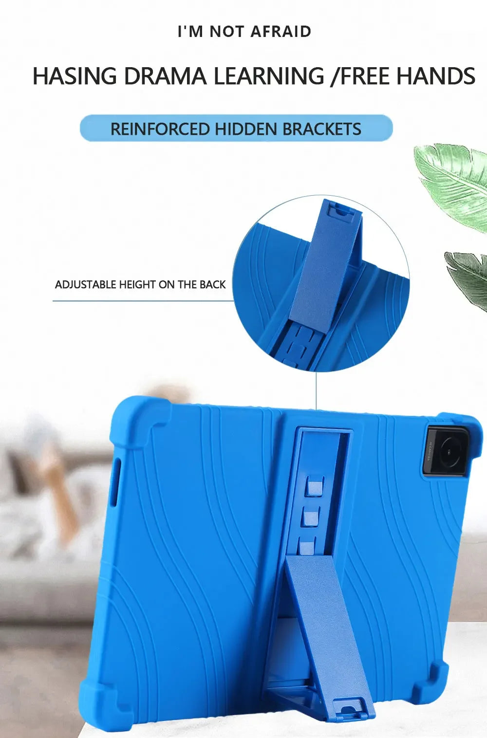 TCL Tab 10L Gen 4 Case | Shockproof Silicone Cover | 10.1" | Kids Friendly | 9 Colors