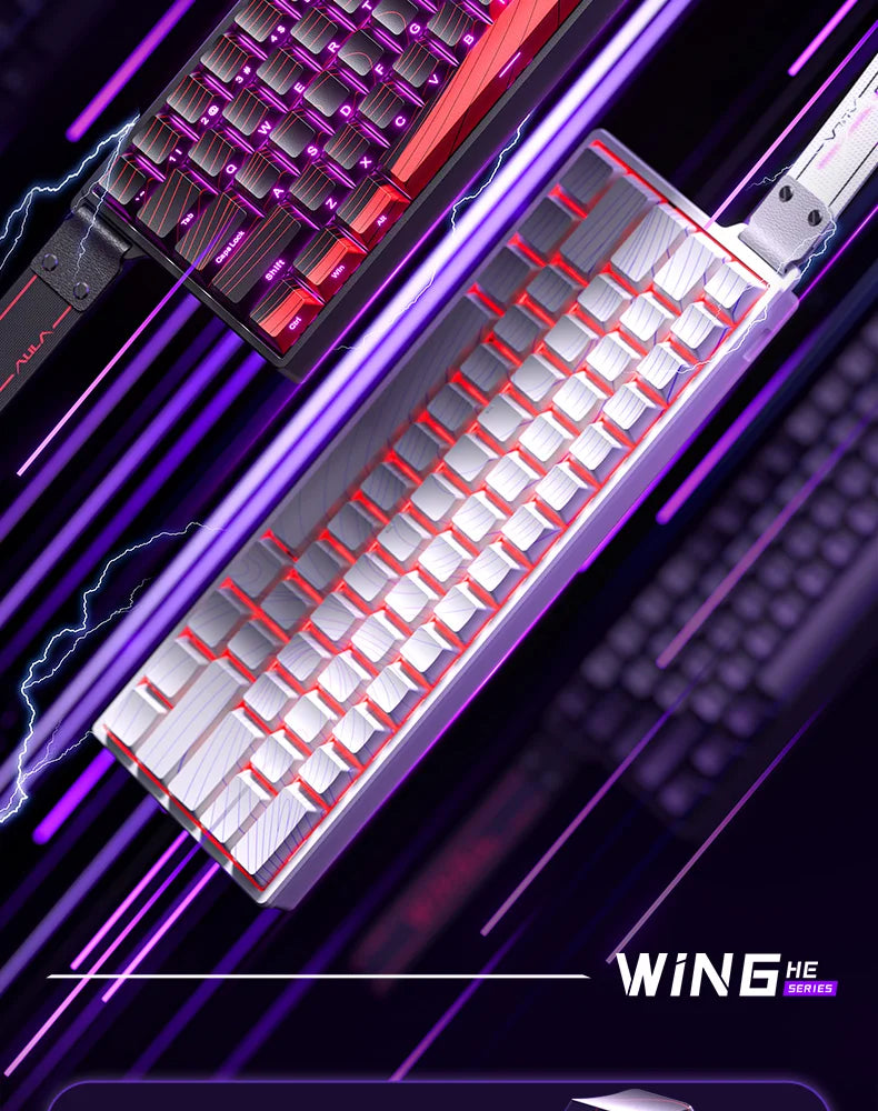 AULA WIN60 / WIN68 HE Magnetic Switch Gaming Keyboard – Rapid Trigger, RGB, Hotswap
