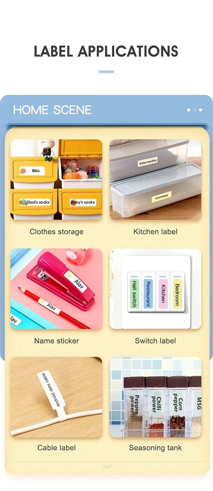 Niimbot D110 Portable Mini Label Printer – Thermal, Inkless, Bluetooth, UV