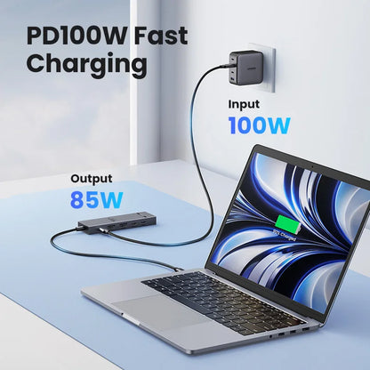 UGREEN USB-C Hub 10Gbps – 4K60Hz HDMI, PD100W, USB 3.2, for MacBook Pro/Air, iPad, Steam Deck, ROG Ally, Legion Go
