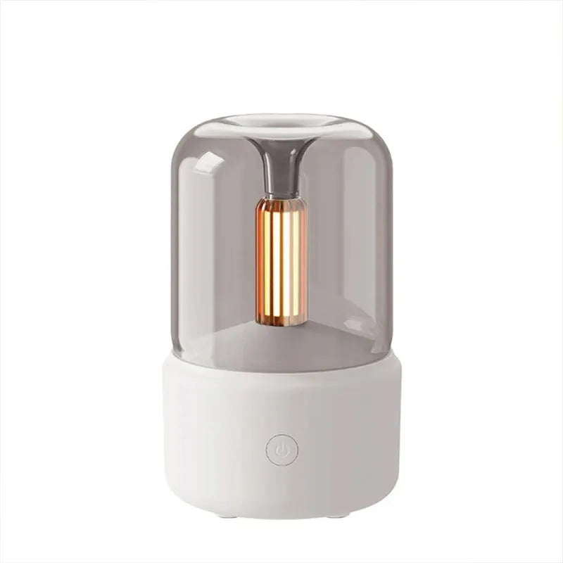 KINSCOTER USB Aroma Diffuser – Portable Air Humidifier, Essential Oil Night Light, Cold Mist Maker for Bedroom & Gift