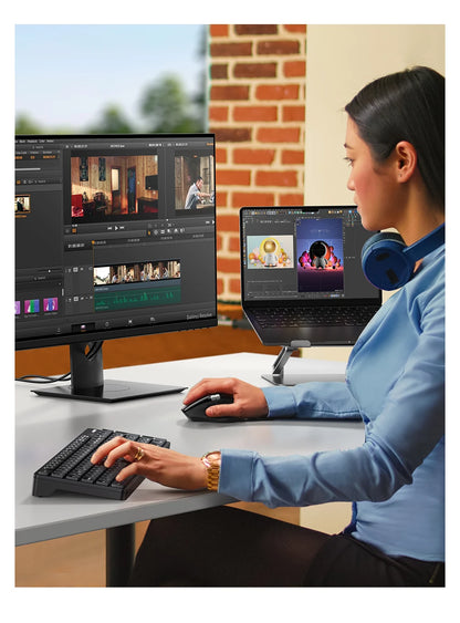 UGREEN Hyper-Fast Scroll Wireless Mouse – BT5.4 & 2.4G, 5000 DPI, Ergonomic for MacBook & PC