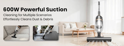 INSE R7 Corded Vacuum Cleaner 600W | 20KPa Suction | 2-in-1 Handheld Stick