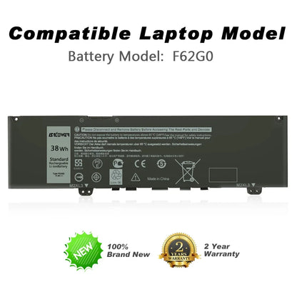 SKOWER F62G0 Laptop Battery – Dell Inspiron 13 7373 7386 5370 7370 7380 P83G P87G